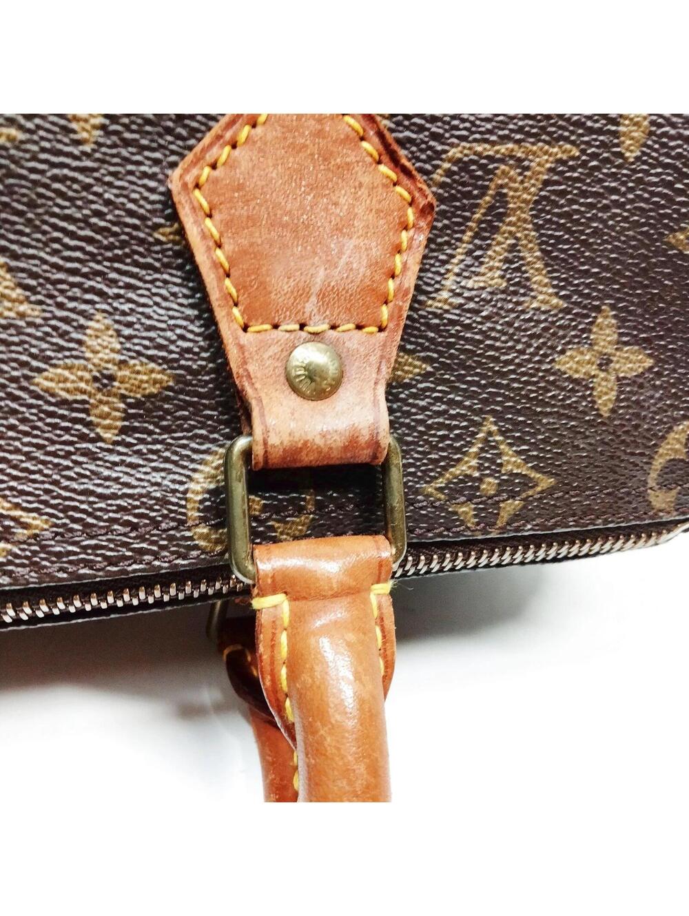 $1490 1987 Louis Vuitton Monogram Speedy 25 MI872 - Picture 12 of 15